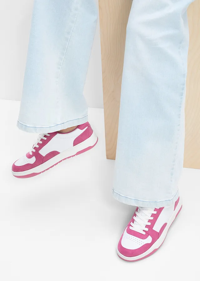 Sneakers, Kleur: bloesempink-wit