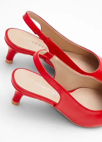 Slingback pumps • rood • bonprix online shop