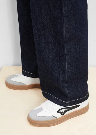 Kangaroos sneakers • wit/zwart • bonprix online shop