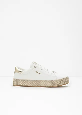 Tamaris sneakers met zool in bast-look