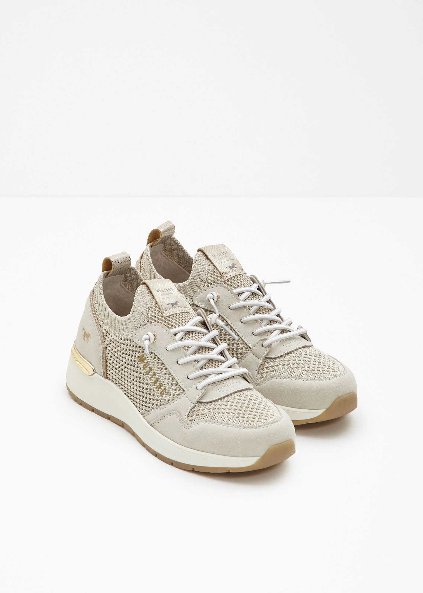 Mustang sneakers • beige • bonprix online shop