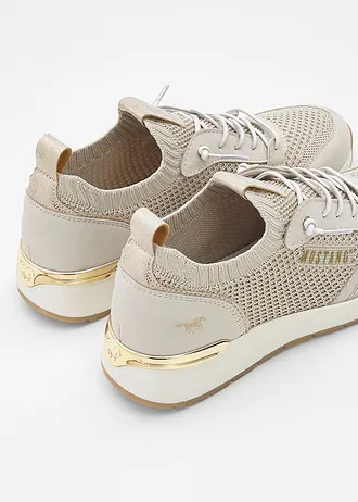Sneakers Mustang  • beige • Boutique bonprix