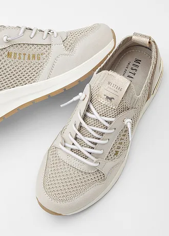 Sneakers Mustang  • beige • Boutique bonprix