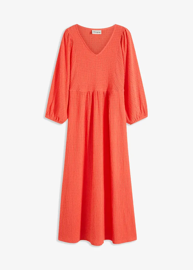 Rochie midi din jerse structurat