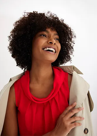 Blúzkový top • jahodová • obchod bonprix