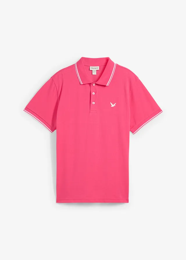 Bluză polo piqué din bumbac organic 100%