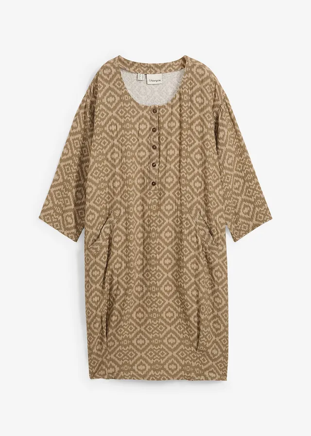 Rochie din muselină cu croială în O