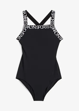 Jednodílné plavky, barva: černá