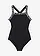 Jednodílné plavky, barva: černá