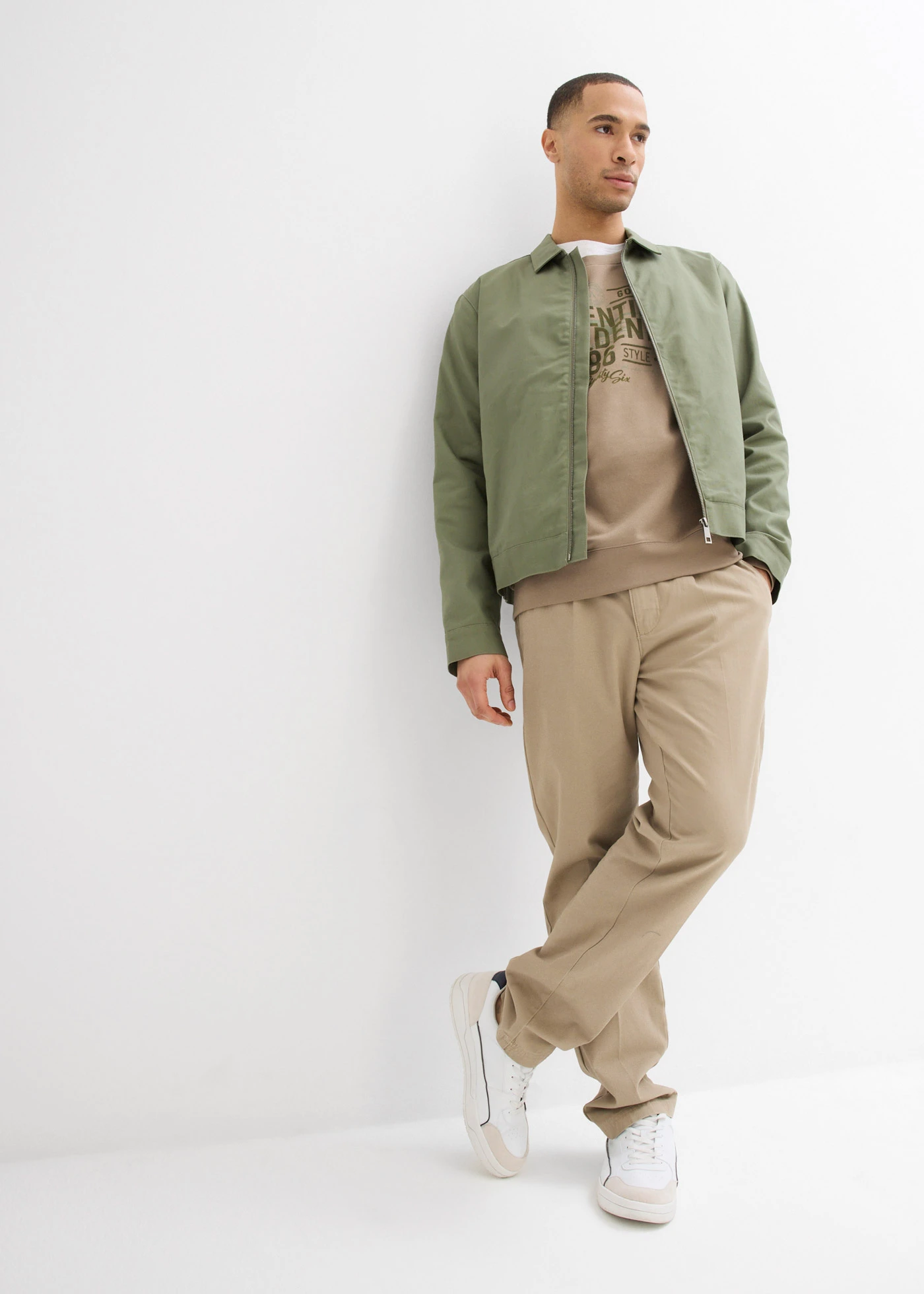 Veste de mi-saison en coton • olive • product-page.page-title-suffix