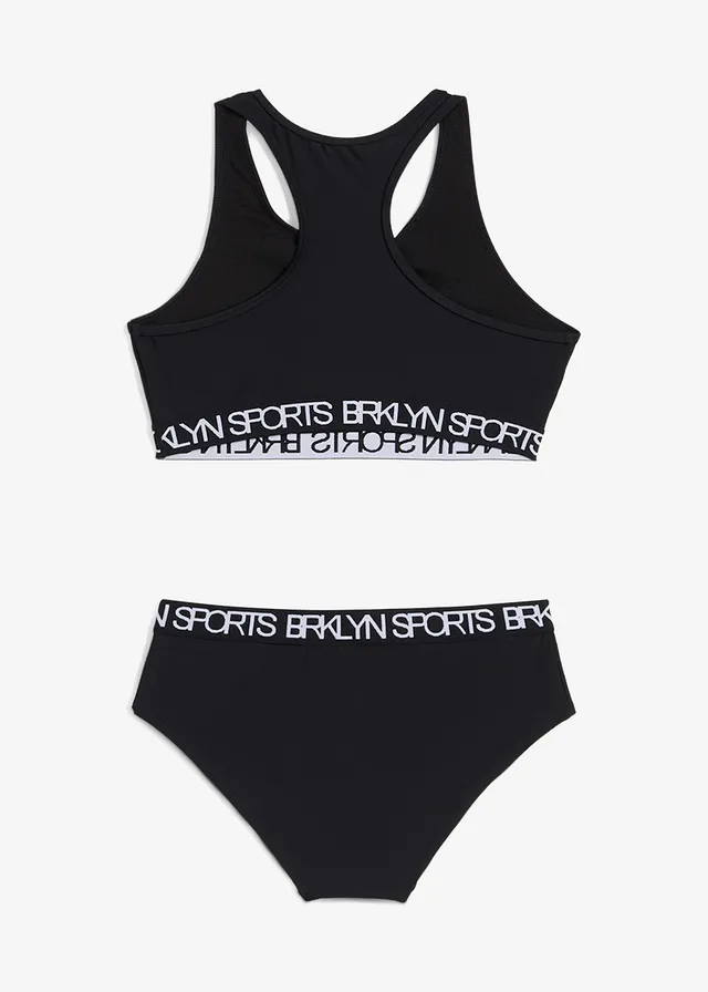 Sportbikini met racerback (2-dlg. set)