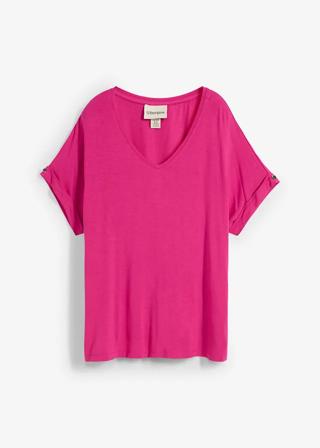 T-shirt en viscose fluide