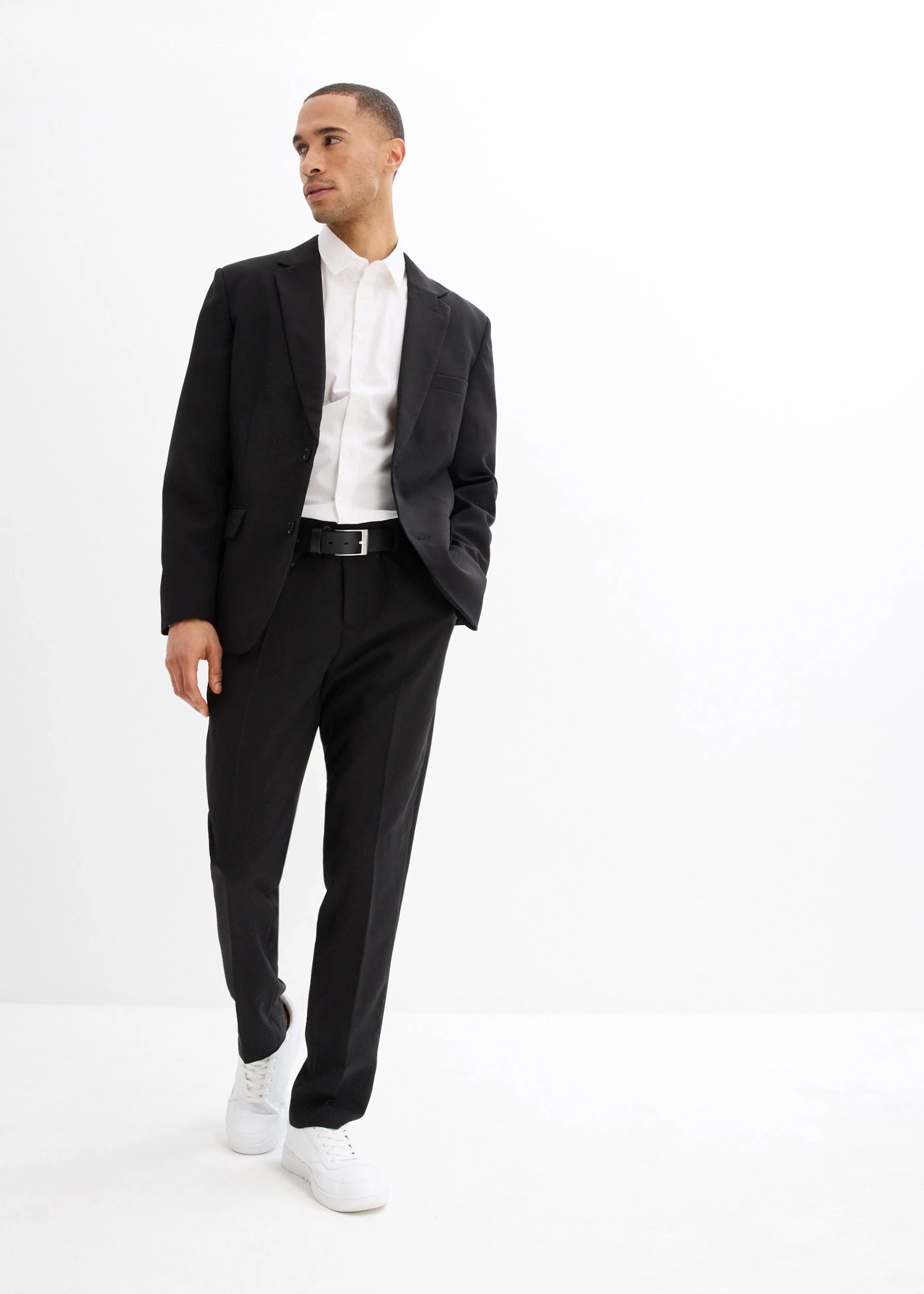 Cămașă business care nu se calcă, din bumbac 100%, Regular Fit • alb • magazin bonprix