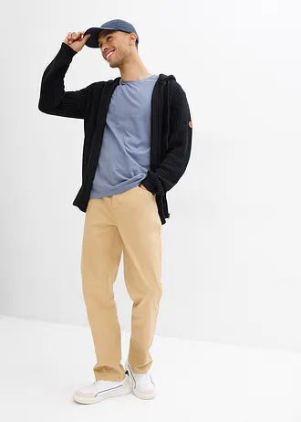 Tricou din bumbac 100% (set/2 buc.) • verde fumuriu+albastru fumuriu • magazin bonprix