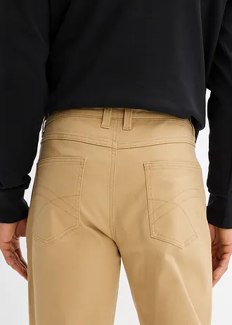 Strečové kalhoty Classic Fit, Straight • béžová • bonprix obchod