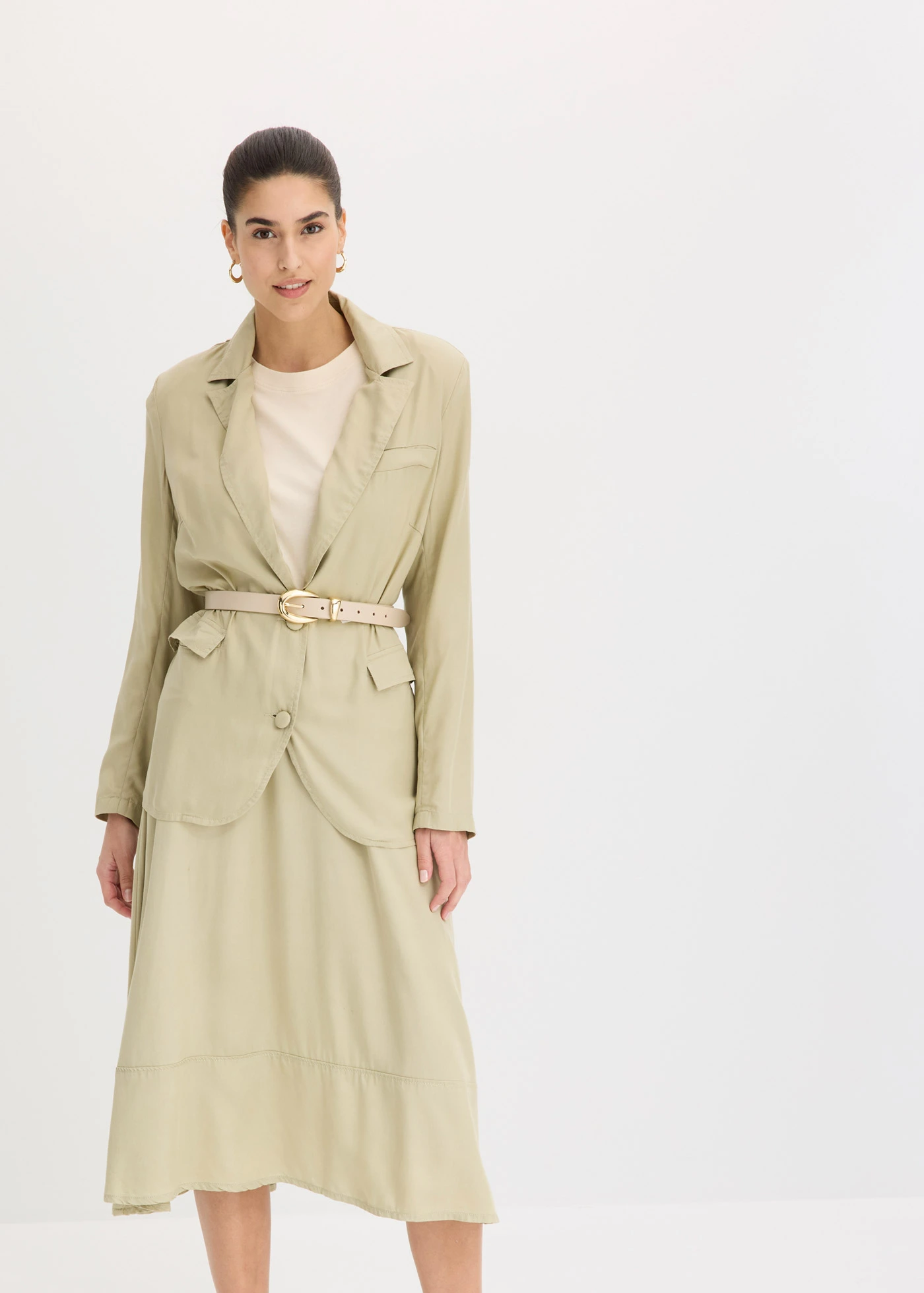 Lyocell blazer • rookkaki • bonprix online shop