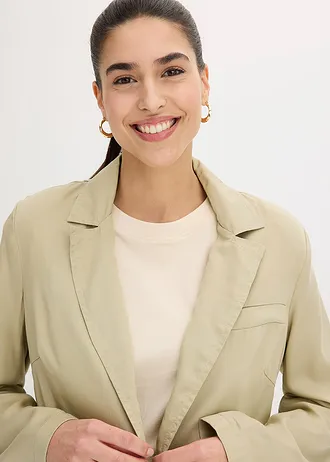 Lyocell blazer • rookkaki • bonprix online shop