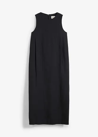 Robe midi avec poches latérales • noir • Boutique bonprix