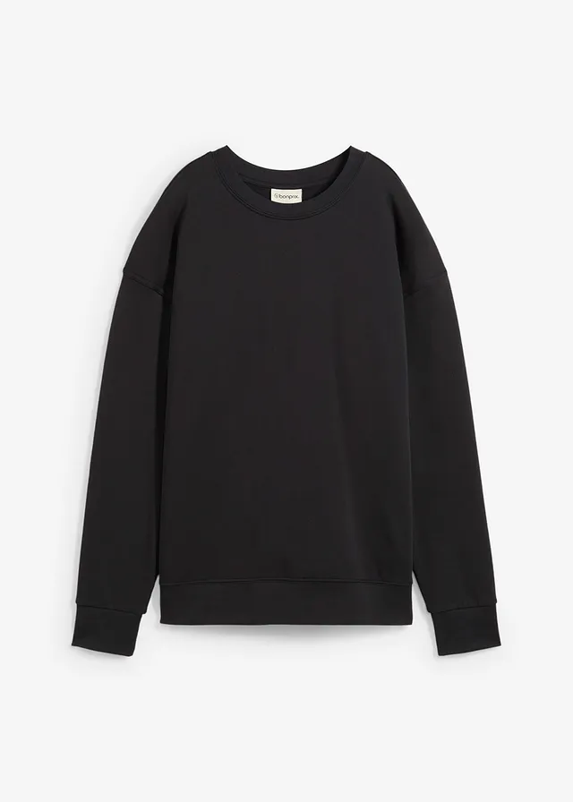 Bluză casual din bumbac organic, Loose Fit