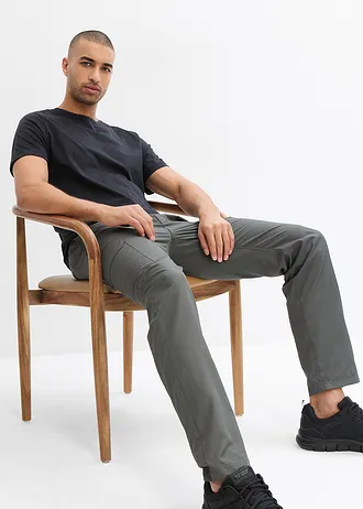 Ultralichte cargo instapbroek met bionic finish, waterafstotend • antraciet • bonprix online shop