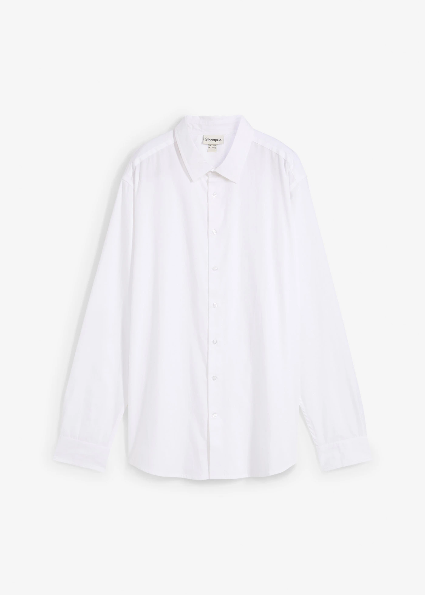Chemise habillée sans repassage 100% coton, regular • blanc • Boutique bonprix