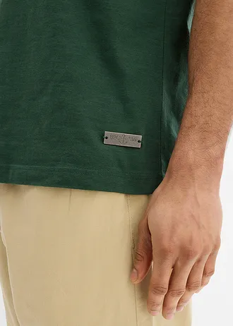 Tričko z čisté organické bavlny • stínově zelená • bonprix obchod