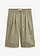 Bermudy ze splývavého lyocellu, barva: kouřově olivová