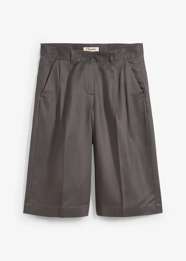 Bermudy z padavého lyocellu