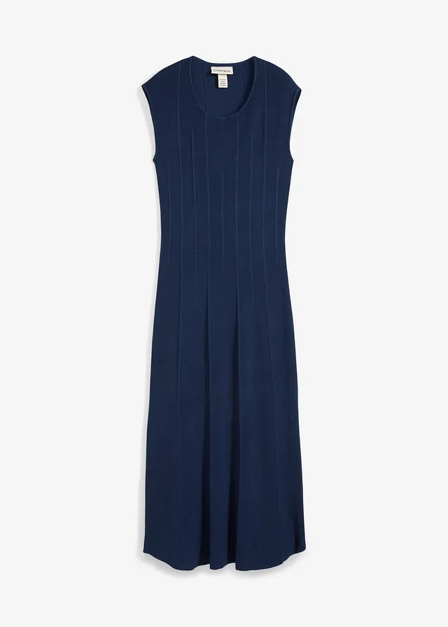 Pletené, priliehavé šaty z viskózového mixu