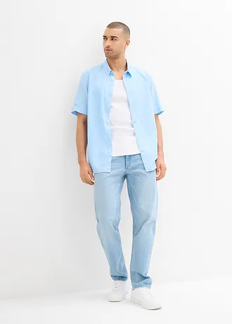 Chemise manches courtes légère, Couleur: taupe