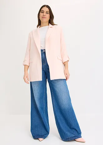 Lange blazer, Kleur: lichtroze