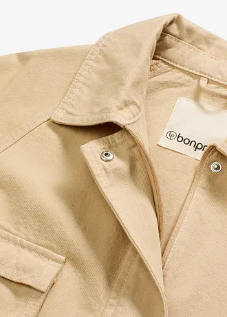 Bunda oversize • béžová • obchod bonprix