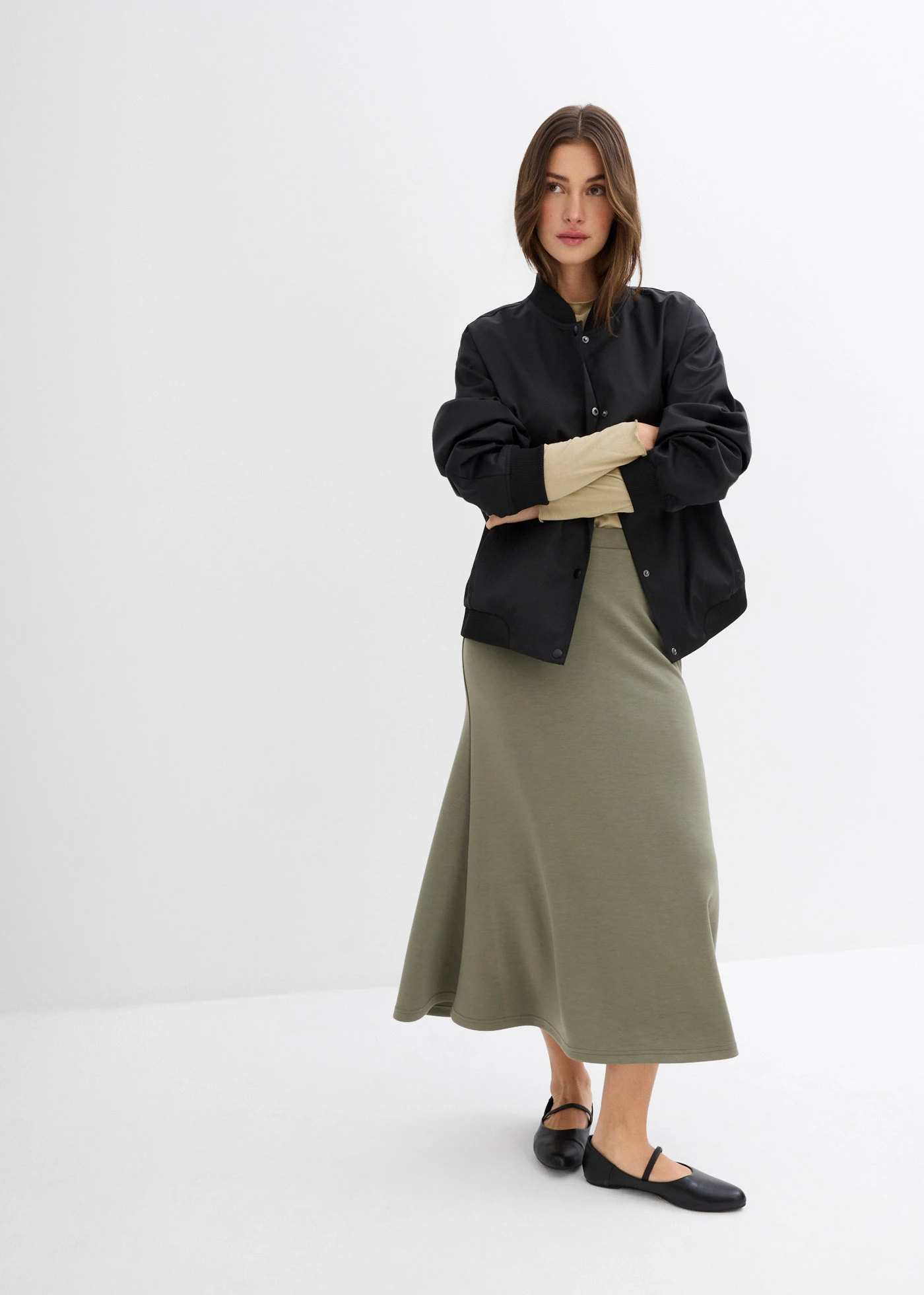 Midirok van Scuba • olijfgroen • bonprix online shop