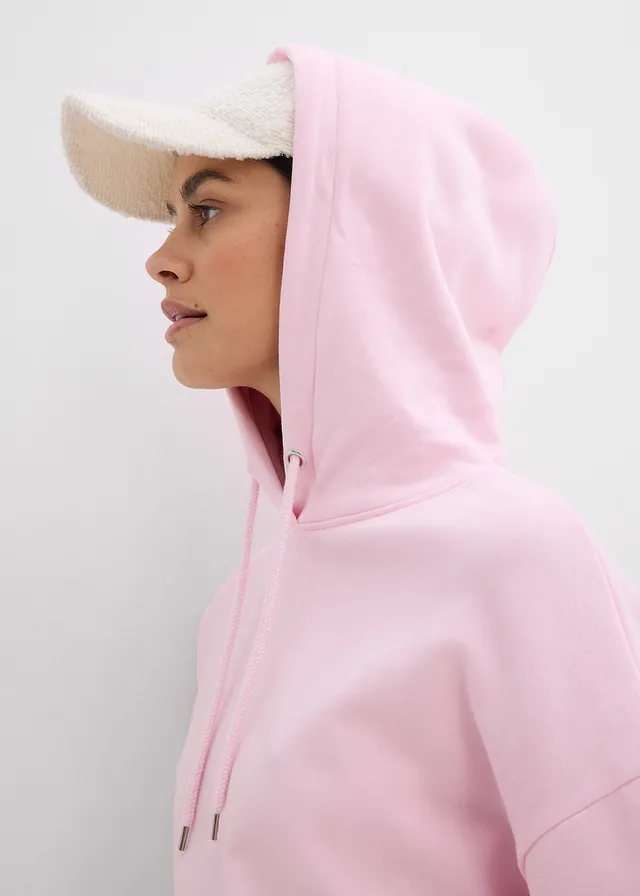 Sweat à capuche oversize • rose cristal • product-page.page-title-suffix