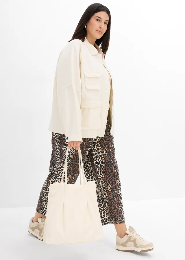 Veste oversize, Couleur: écru