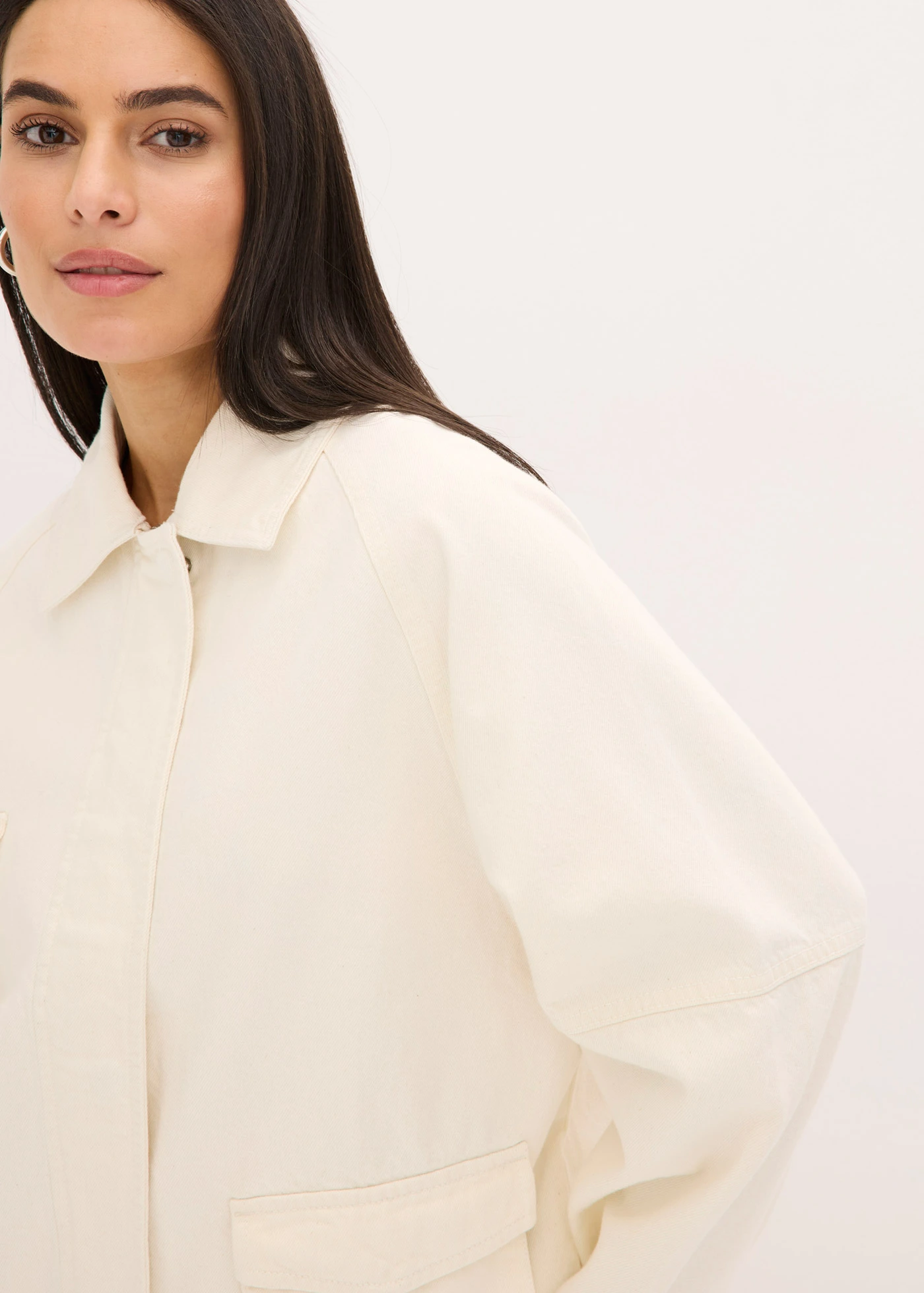 Oversize bunda • přírodní • bonprix obchod