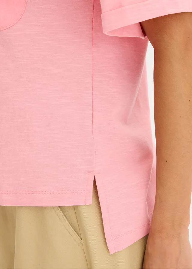 T-shirt oversize 100% coton • rose pâle • product-page.page-title-suffix