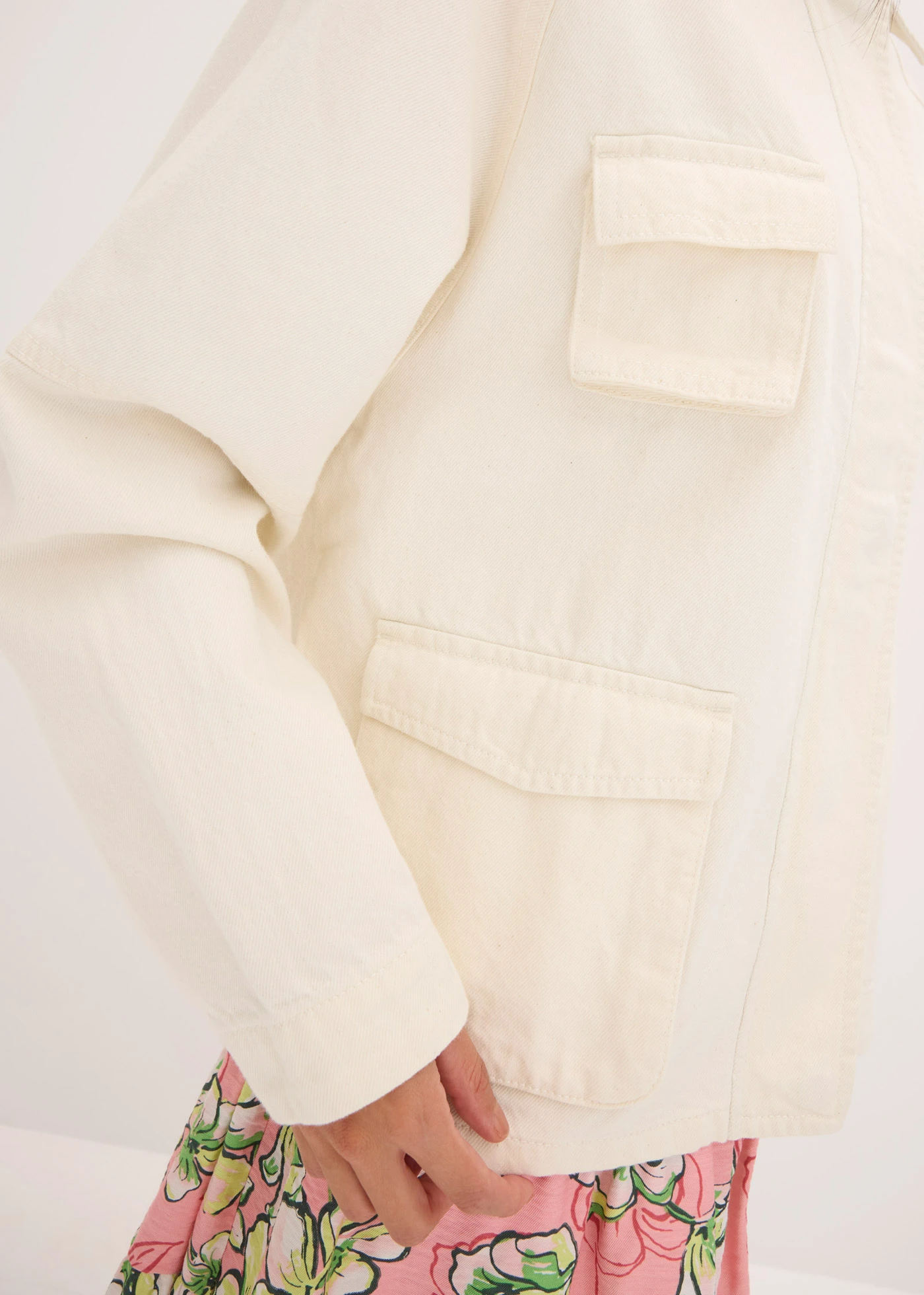 Oversized jas • ecru • bonprix online shop