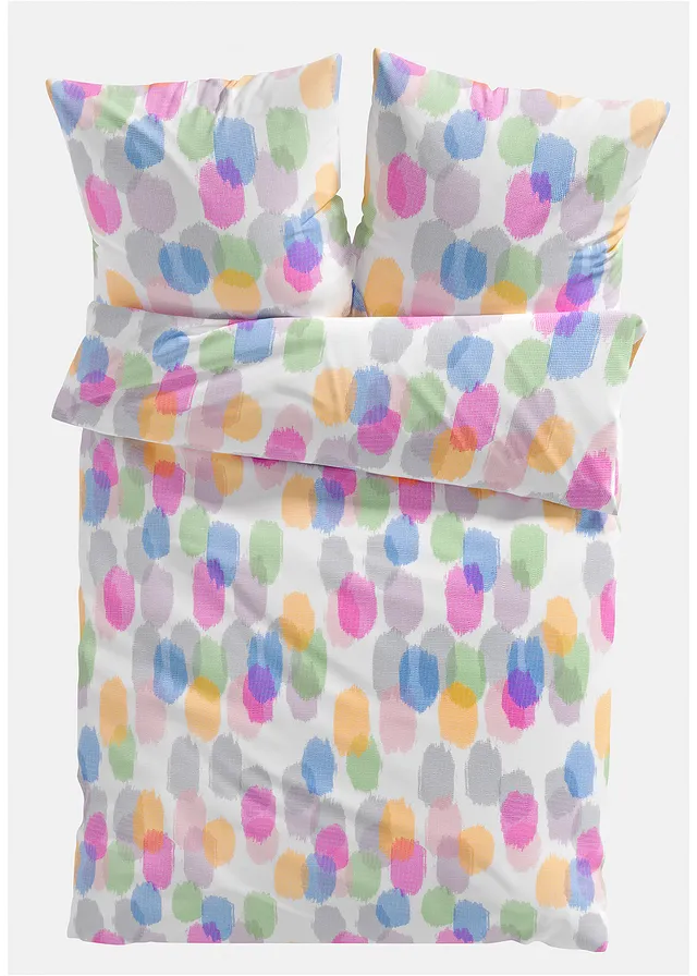 Lenjerie de pat cu design acuarelă
