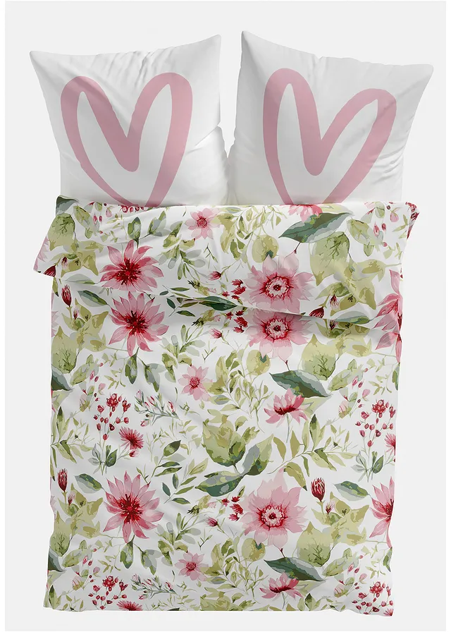Lenjerie de pat cu design floral