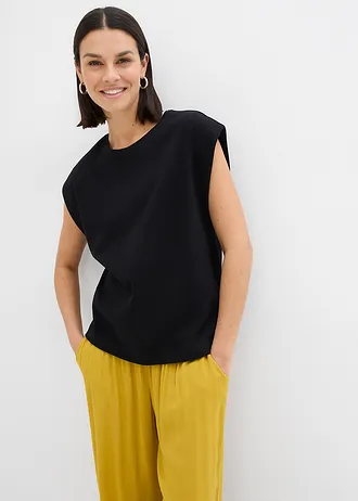 Shirt van puur biologisch katoen • zwart • bonprix online shop