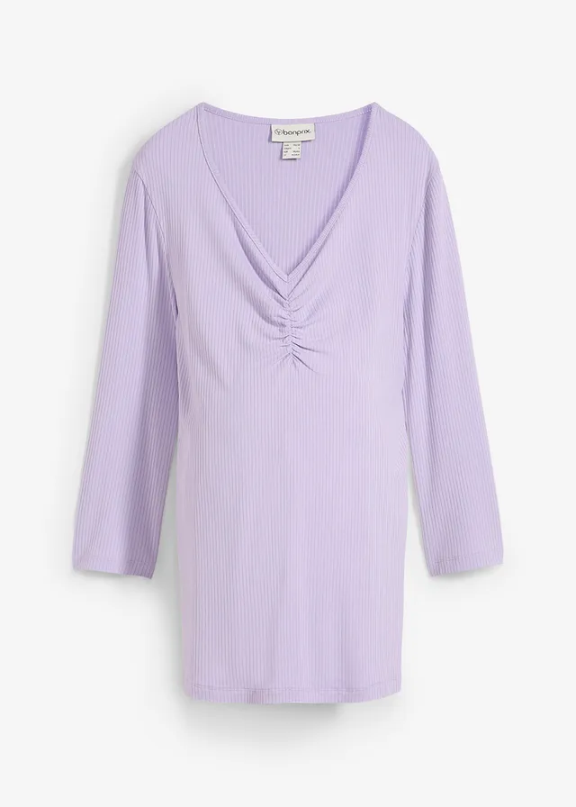 Materské tričko, vrúbkované