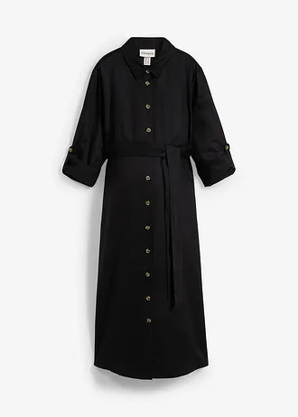 Zwangerschapsjurk van soepele viscose • zwart • bonprix online shop