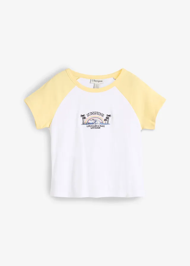 Tricou cu mâneci raglan