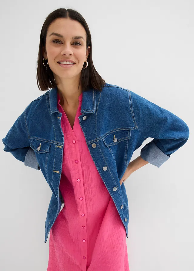 Robe-chemise 100% coton • magenta • product-page.page-title-suffix