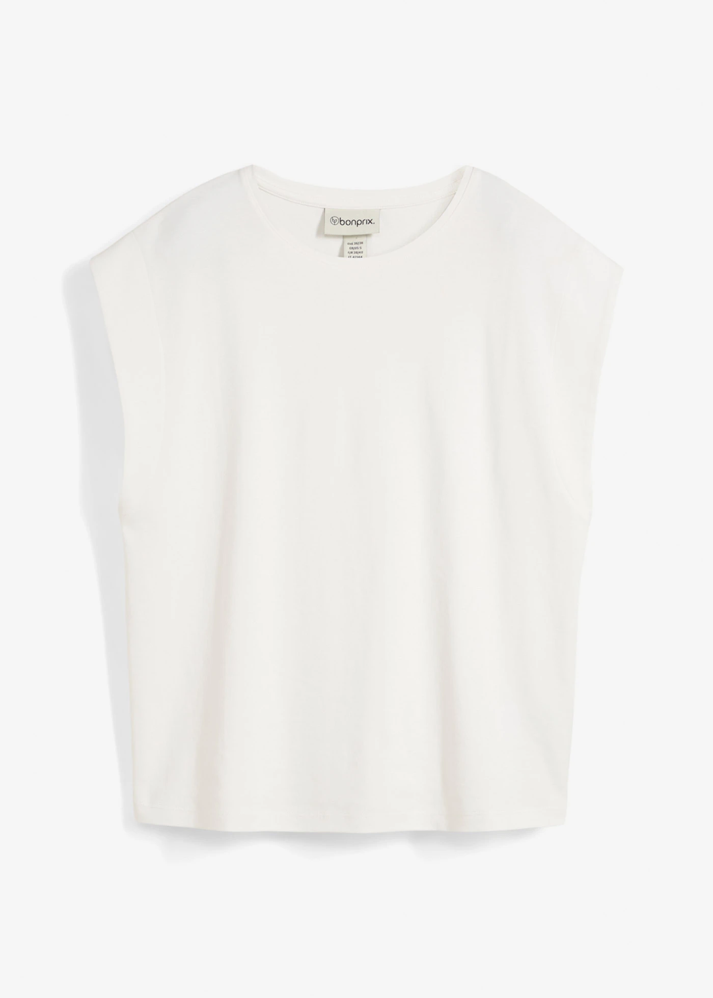 Shirt van puur biologisch katoen • wolwit • bonprix online shop