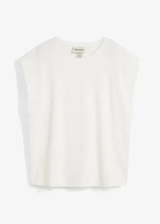 Shirt van puur biologisch katoen • wolwit • bonprix online shop