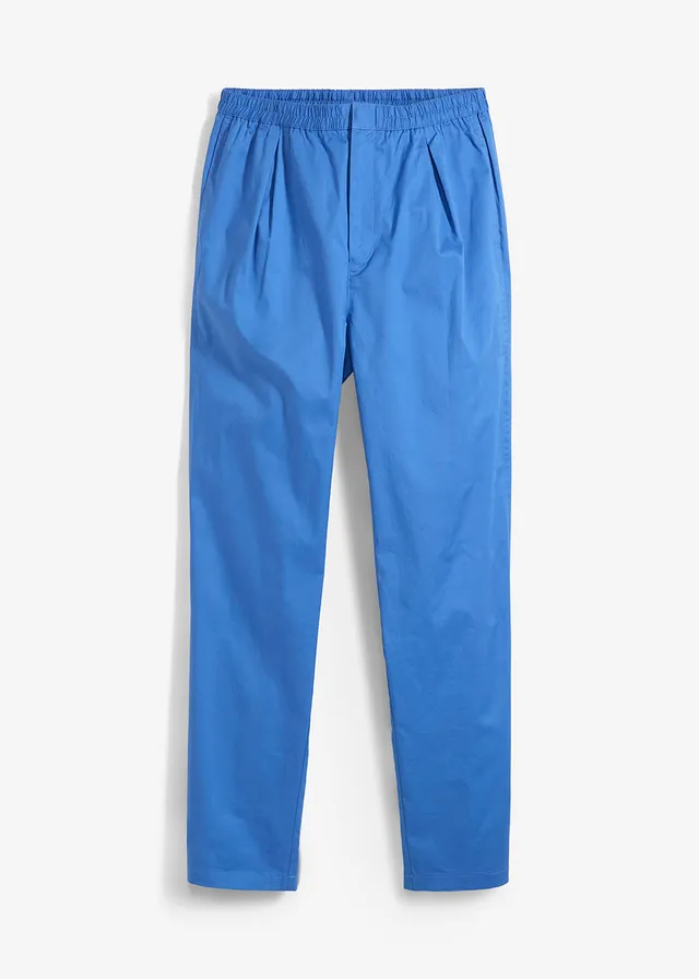 Mrkvové nohavice z elastického bavlneného mixu