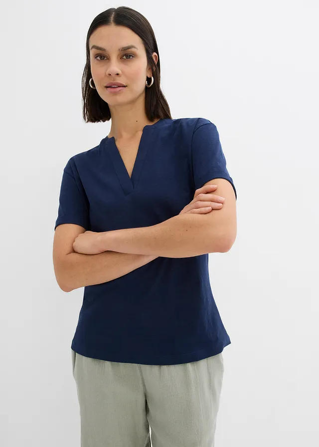 Tunique en jersey 100% coton • bleu foncé • product-page.page-title-suffix