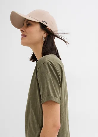 Tunique en jersey 100% coton • olive foncé • Boutique bonprix